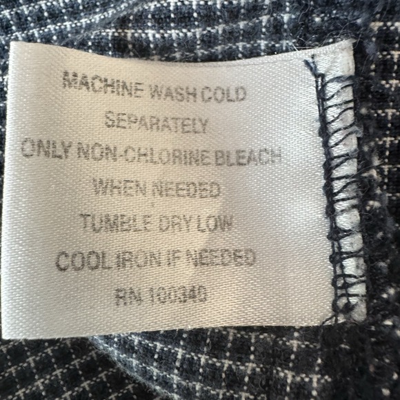 Vintage Route 66 Button Up Short‎ Sleeve Shirt Men's XL Blue Black White 1990's - Picture 9 of 13